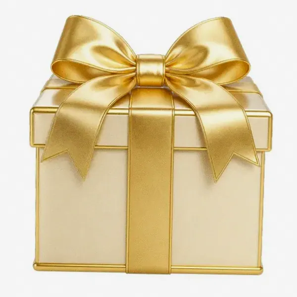 Wrapped gift box — Cosmo